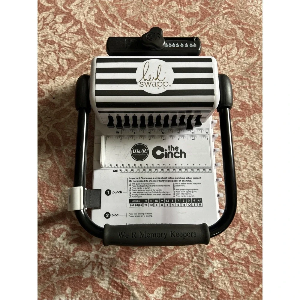 Heidi swapp cinch book spiral tool set